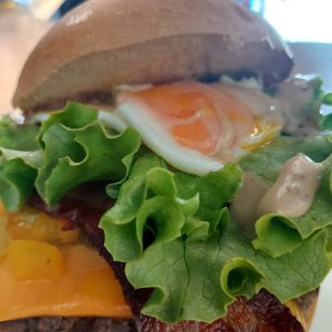 Hamburger Black Angus Irlandese